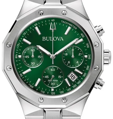 Bulova Classic 96B409 44mm Stainless steel Green