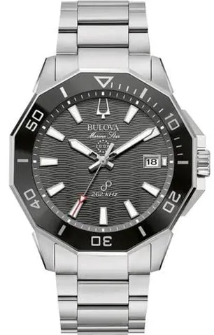 Bulova Marine Star 96B434 43mm Stainless steel Black