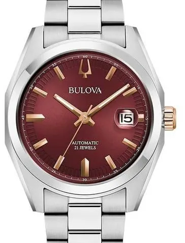 Bulova 98B422 39mm Stainless steel Red