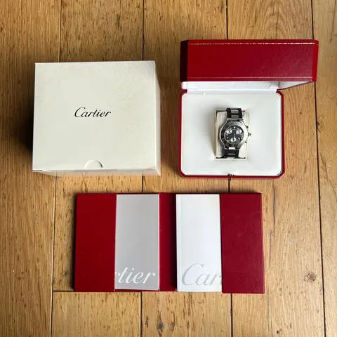 Cartier 21 Chronoscaph 2424 38mm Stainless steel Black