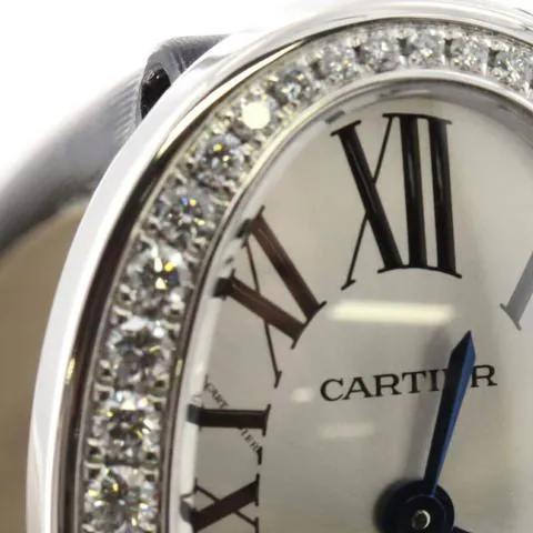 Cartier Baignoire wb520027 19mm White gold Silver 6