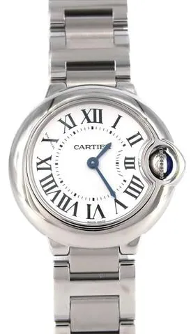 Cartier Ballon Bleu de Cartier W69010Z4 28mm Silver