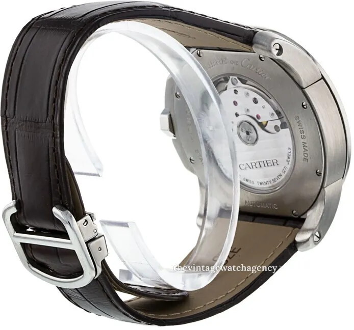 Cartier Calibre de Cartier W7100037 42mm Stainless steel Silver 2