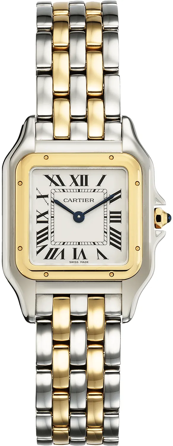 Cartier Panthère de Cartier W2PN0007 27mm Yellow gold and Stainless steel Silver