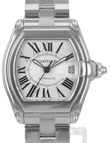 Cartier Roadster W62025V3 2510 37mm Stainless steel Silver