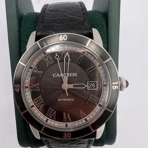 Cartier Ronde Croisière de Cartier WSRN0003 42mm Stainless steel Gray 1