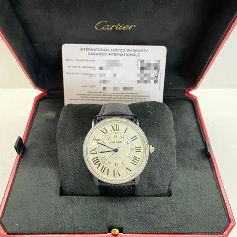 Cartier Ronde Croisière de Cartier WSRN0022 42mm Stainless steel Silver