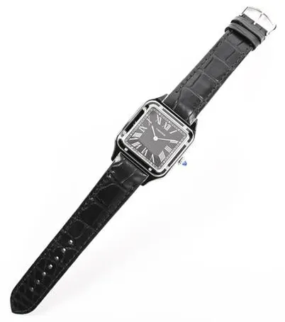 Cartier Santos Dumont WSSA0046 32mm Stainless steel Black 2