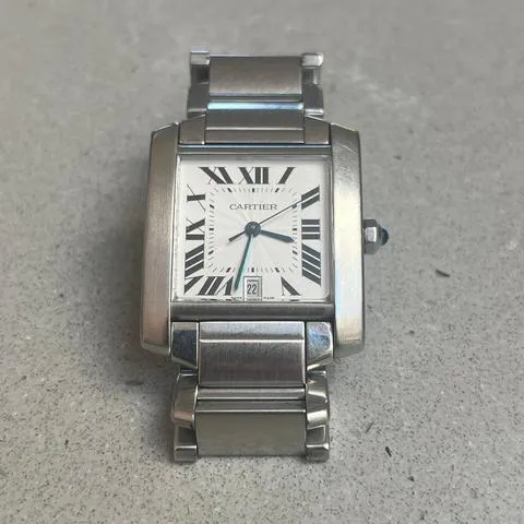 Cartier Tank Française 2302 28mm Stainless steel Silver 7