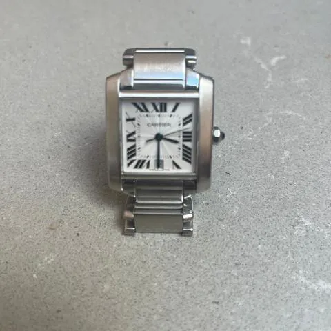 Cartier Tank Française 2302 28mm Stainless steel Silver 8