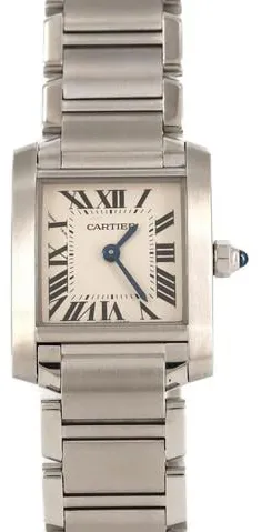 Cartier Tank Française W51008Q3 20mm Stainless steel Silver