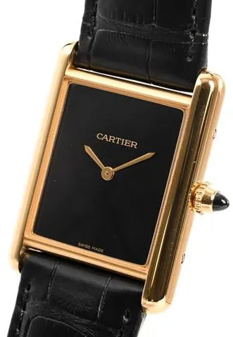 Cartier Tank Louis Cartier WGTA0091 25.5mm Yellow gold Black 1