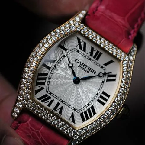 Cartier Tortue W1531851 Yellow gold Silver