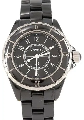 Chanel J12 H0682 33mm Black ceramic Black