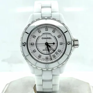 Chanel J12 H1629 Ceramic White