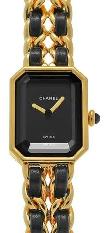 Chanel Première H0001 20mm Yellow gold Black