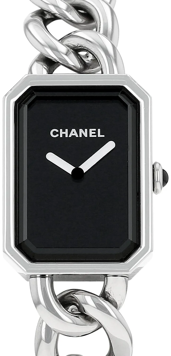 Chanel Première H3250 20mm Stainless steel Black