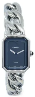 Chanel Première Stainless steel Black