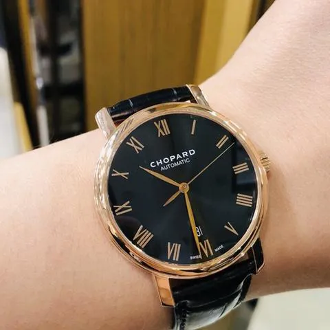 Chopard Classic 161278-5006 40mm Rose gold Black 3