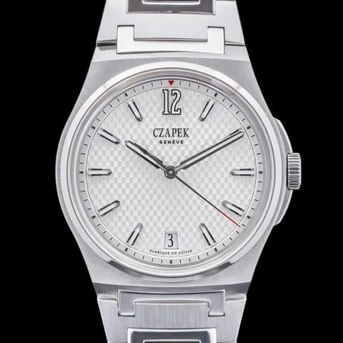 Czapek & Cie 40.5mm Stainless steel White