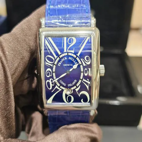 Franck Muller Long Island 1150 SC DT Stainless steel Blue