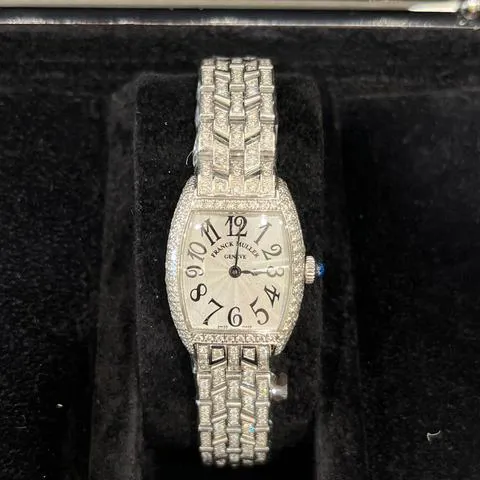 Franck Muller 2250 QZ D FA 25mm White gold Silver