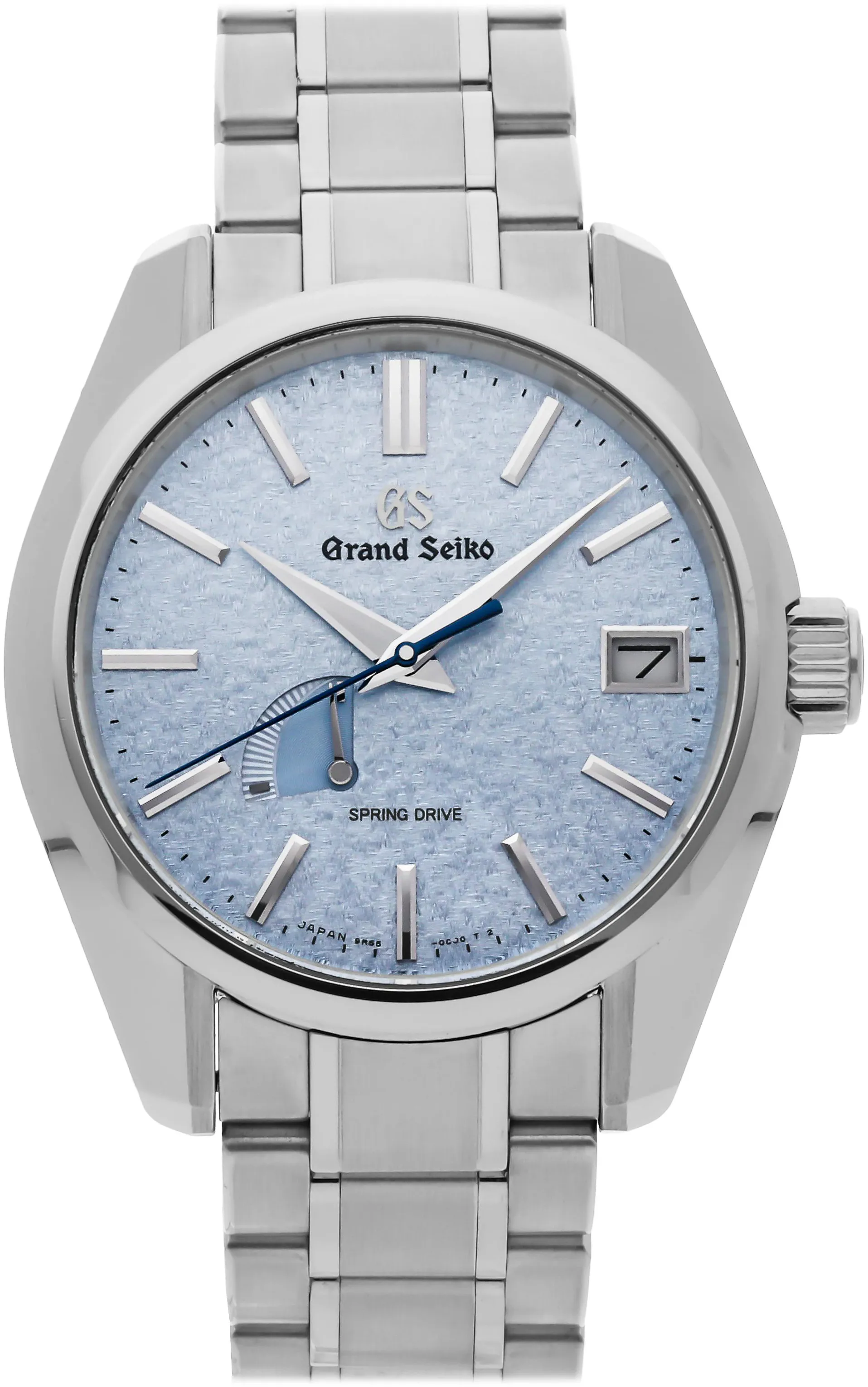 Grand Seiko Heritage SBGA387 40mm Stainless steel Blue