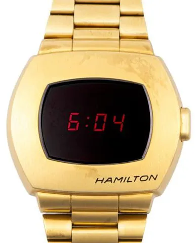 Hamilton American Classic H52424130 40.8mm Gold-plated Black