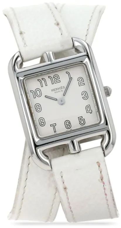 Hermès Cape Cod 412170 31mm Stainless steel White