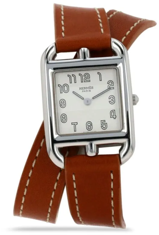 Hermès Cape Cod 412181 31mm Stainless steel Brown