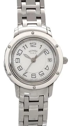 Hermès Clipper CP1.210 24mm Stainless steel Silver