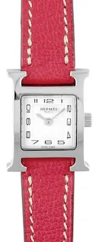 Hermès Heure H HH1.110 24mm Stainless steel White