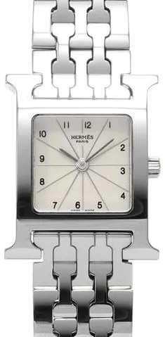 Hermès Heure H HH1.210 21mm Stainless steel White