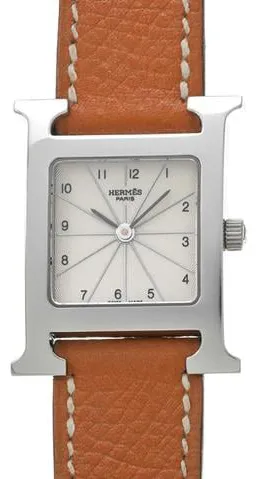 Hermès Heure H HH1.210.260 21mm Stainless steel White