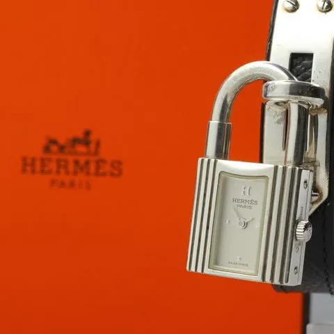 Hermès Kelly 20mm Silver White