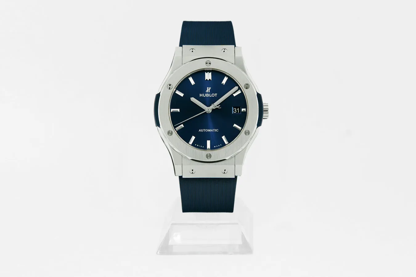 Hublot Classic Fusion 511.NX.7170.RX 45mm Titanium Blue