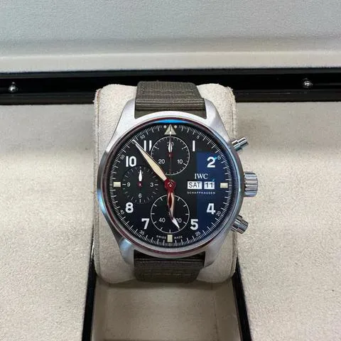 IWC Pilot IW387901 41mm Stainless steel Black