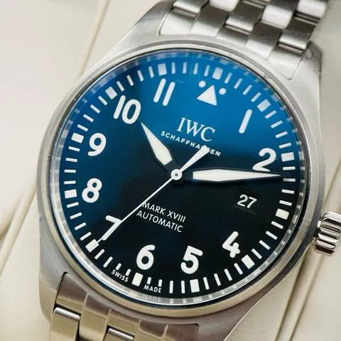 IWC Pilot Mark IW327015 40mm Stainless steel Black