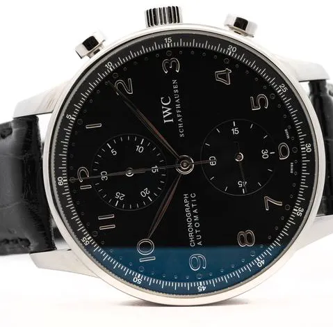 IWC Portugieser IW371438 41mm Stainless steel Black