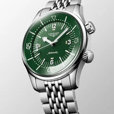 Longines Legend Diver L37644066 39mm Stainless steel Green