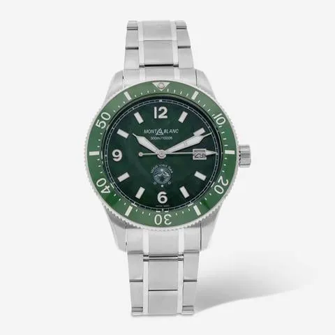 Montblanc 1858 129373 41mm Stainless steel Green