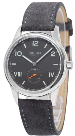 NOMOS Club Campus 738 38.5mm Stainless steel Black