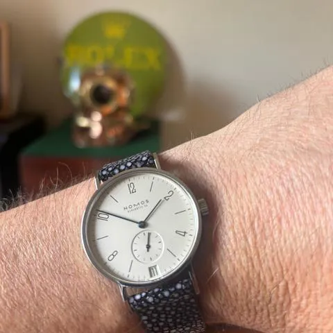 NOMOS Tangente 107 35mm Stainless steel Champagne