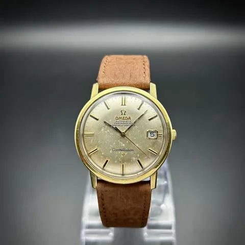 Omega Constellation 168.010 34mm Yellow gold Champagne