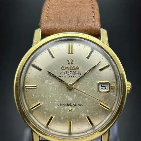 Omega Constellation 168.010 34mm Yellow gold Champagne 8