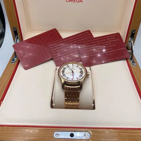 Omega De Ville 431.60.41.21.02.001 41mm Rose gold Silver 6