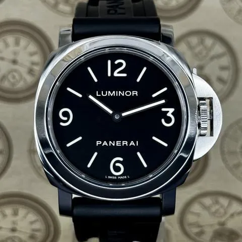 Panerai Luminor Base PAM 00112 44mm Stainless steel Black