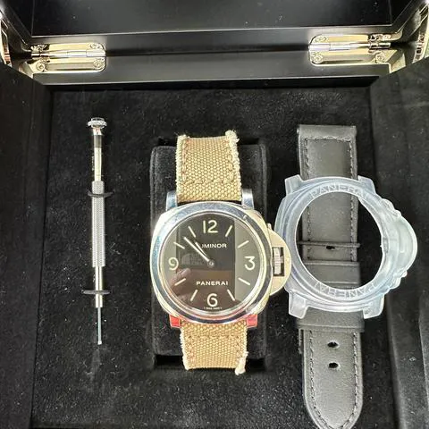 Panerai Luminor Base PAM 00112 44mm Stainless steel Black