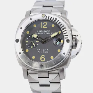 Panerai Submersible PAM 00106 Titanium and Stainless steel Blue