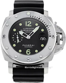 Panerai Submersible PAM 00243 Stainless steel Black